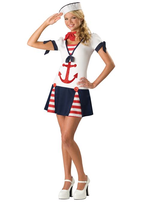 Teen Sassy Sailor Costume Halloween Costume Ideas 2019