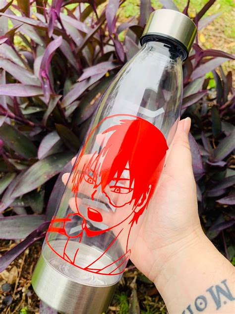 Anime Water Bottle Etsy