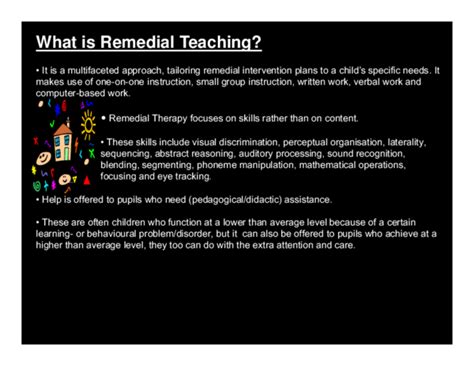 Pdf What Is Remedial Teaching Nicq Elli