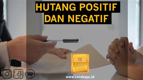 Diantara sunnah rasulullah saw adalah. HUTANG POSITIF DAN NEGATIF // WAJIB NONTON BAGI YANG INGIN ...