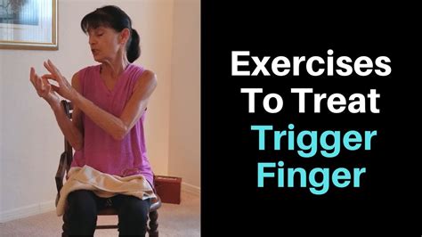 Relieve Trigger Finger Without Surgery Youtube
