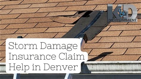 Storm Damage Insurance Claim Help In Denver Youtube