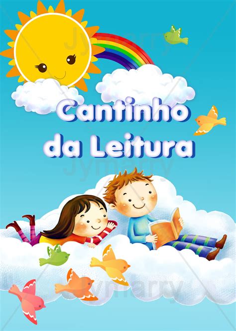 Cartaz Cantinho Da Leitura Para Imprimir