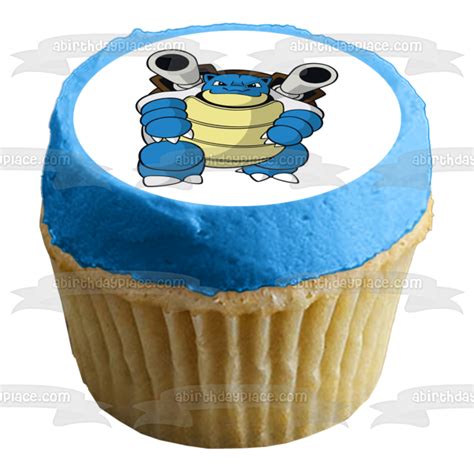 Pokemon Blastoise Edible Cake Topper Image Abpid11749 Edible Cake