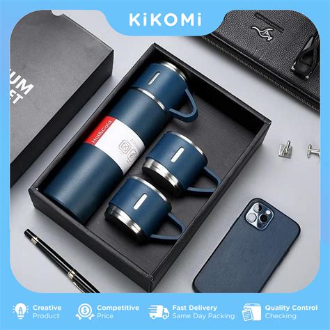 Jual Set Termos Sultan Vacuum Flask Premium Cangkir In Ml