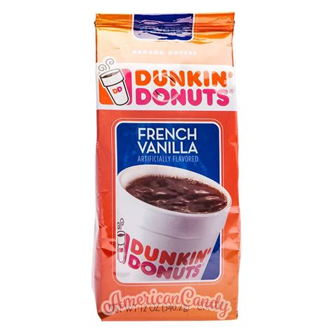 Dunkin' Donuts Coffee French Vanilla 340g | Americancandy ...