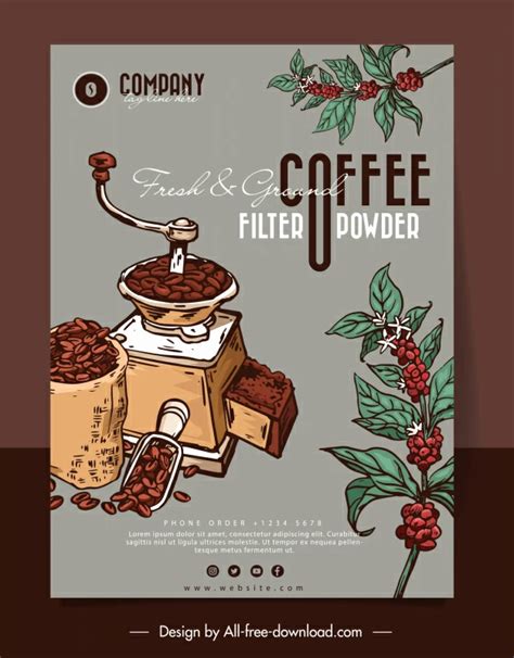 Coffee Elements Vectors Graphic Art Designs In Editable Ai Eps Svg
