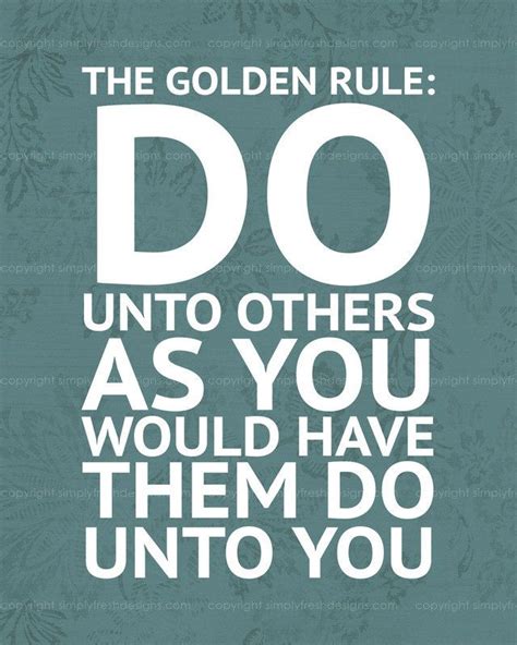 The Golden Rule Golden Rule Golden Rule Quotes Words
