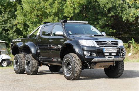 Toyota Land Cruiser 6x6 Goes Anywhere Is Normal Truck Turned Off Road
