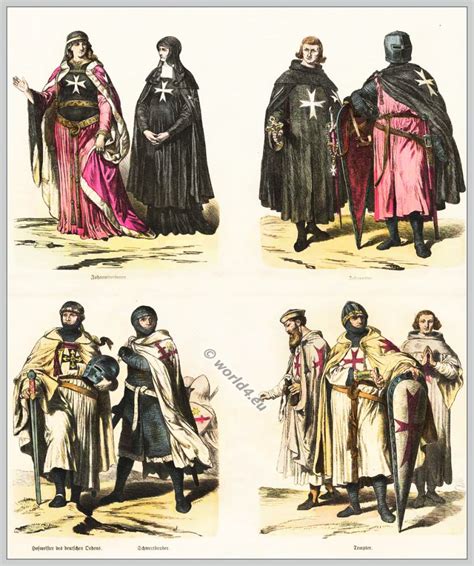 French Fashion History 1270 1350 The Crusaders World4