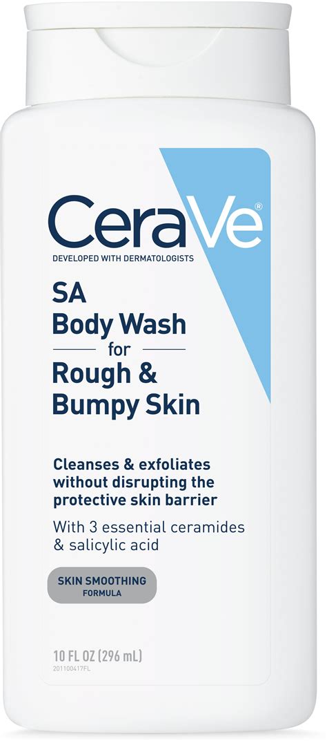Cerave Sa Body Wash For Rough And Bumpy Skin 10 Oz