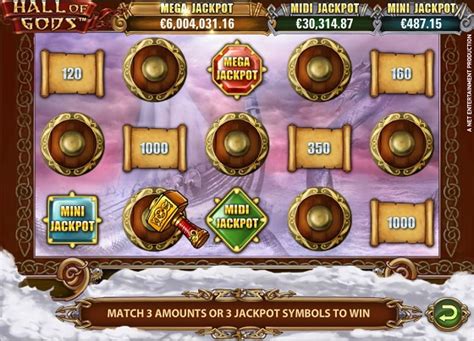 Hall Of Gods Slot Review Jackpot And Free Spins Sites