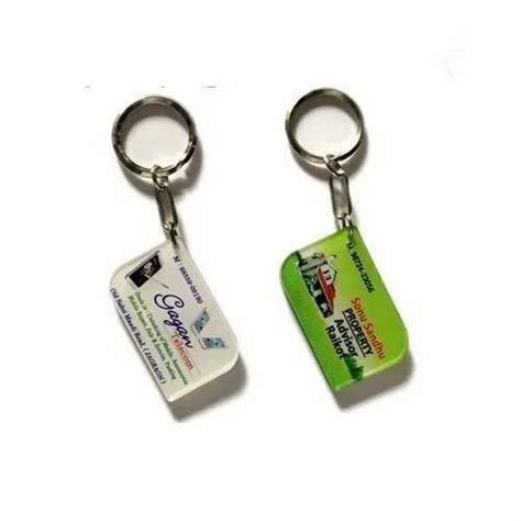 Acrylic And Iron Acrylic Key Ring, Packaging Type: Bag at Rs 6/piece in New Delhi