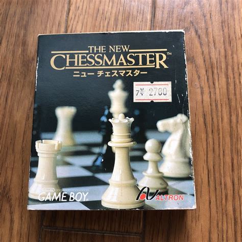 Gb ゲームボーイ ニュー チェスマスター The New Chessmaster アルトロン Altron｜代購幫