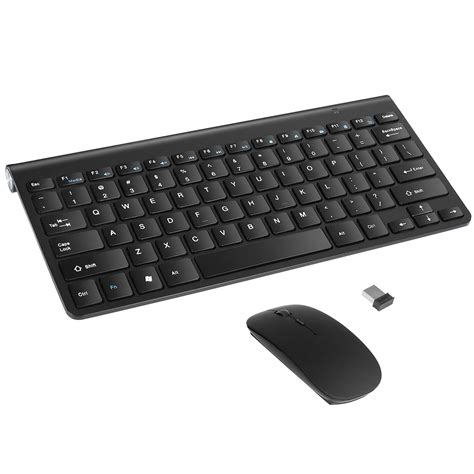 Imountek Wireless Keyboard And Mouse Combo 24ghz Ultra Thin Silent