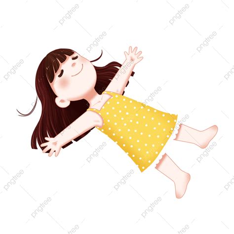 Girl Lying Down Png Vector Psd And Clipart With Transparent