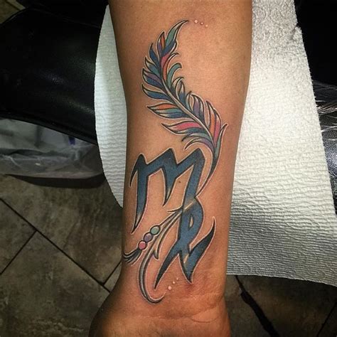 The minimalist emblem for the virgo zodiac sign does not require a lot to make a statement. Virgo Tattoos Ideas and Designs 2017