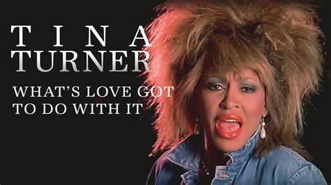 Tina Turner Whats Love Got To Do With It Official Music Video