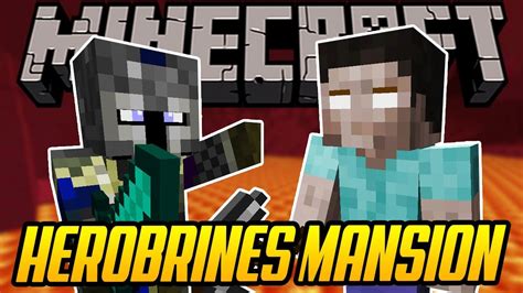 Herobrine And Wither Boss Fight Minecraft Herobrines Mansion Part 4