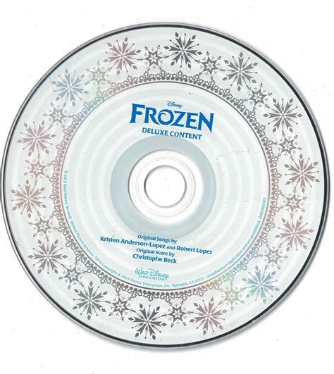 Soundtrack Walt Disney Frozen Deluxe Edition Digipack 2 Cd