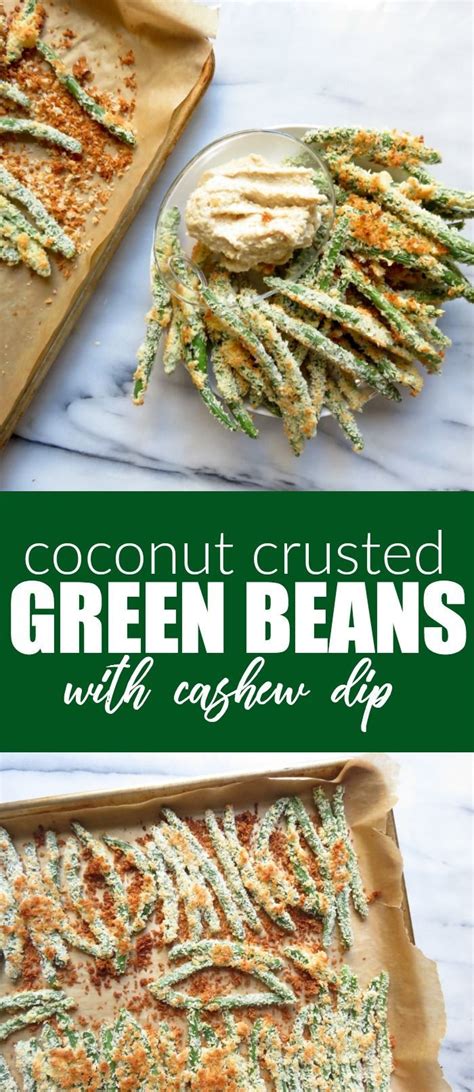 Penny dish easy healthy appetizer snappy green beans Move over french fries!! These Coconut Crusted Green Beans ...