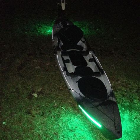 Item's neededhot glue gunwaterproof led strip from ebay12v 6800ah lithium battery the project cost's $40 total. DIY Kayak Lighting Kit. Rockwood LED Kayak Lighting Systems