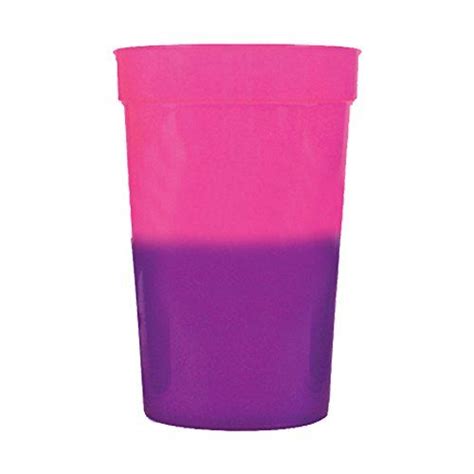 Oz Color Changing Stadium Cup Durable Plastic Cups Bpa Free