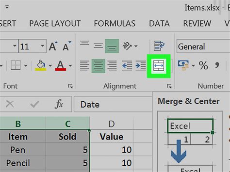 Cómo Combinar Celdas En Excel 4 Pasos Con Imágenes