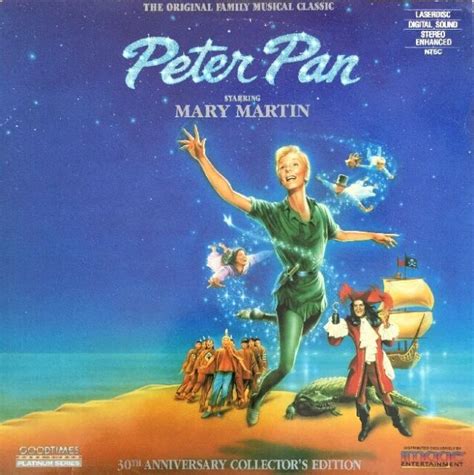 Peter Pan Laserdisc 30th Anniversary Collectorss Edition Single Disc