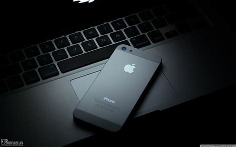 Hd Wallpaper Black Iphone 5 Apple Inc Technology Macbook Computer