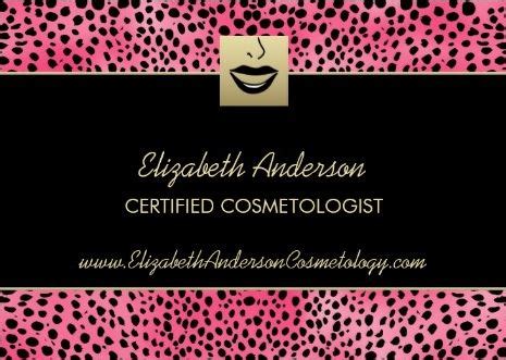 You can also make it simple and classy or more creative by adding unique. Girly Cosmetology Business Cards - Page 1 - Girly Business ...