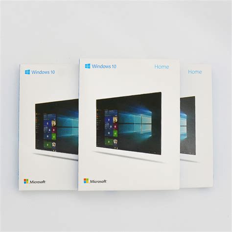 Microsoft Windows 10 Home Usb Activation Key Code Retail Box English