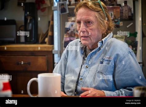 UNITED STATES - 08-21-2023: Postal carrier Rachel Wetherill talks about