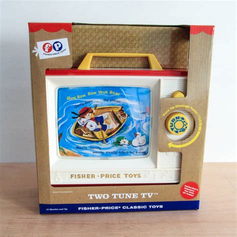 Two Tune Tv Fisher Price Retro Remake By Berylune