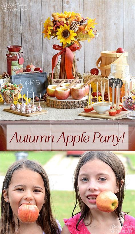 Autumn Apple Party With Apple Recipesfun Ideas And