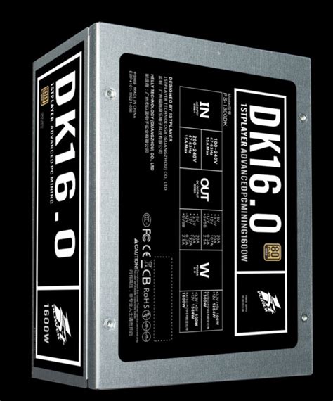 1st Player Dk160 Advanced Pc Mining Psu 價錢、規格及用家意見 香港格價網 Hk