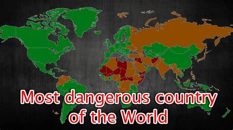 The Most Dangerous Country In The World Youtube