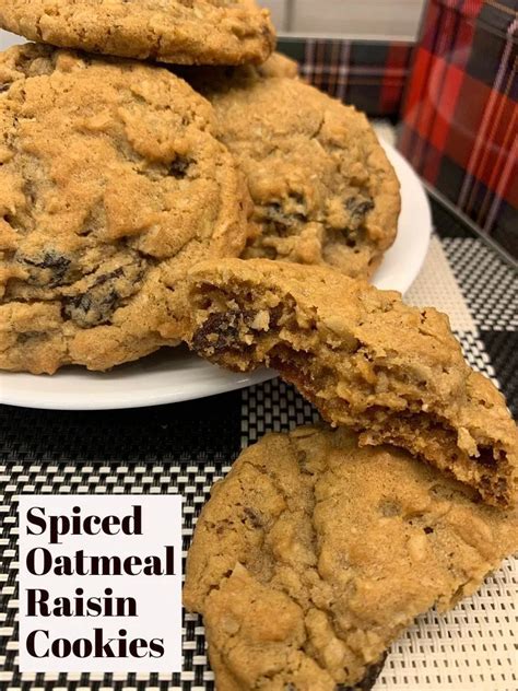 Spiced Oatmeal Raisin Cookies The House On Silverado