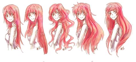 Anime Long Hair References By Nyuhatter On Deviantart