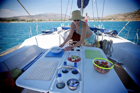 skippered yacht charter and crewed sailing with skipper or captain in greece sailing the greek