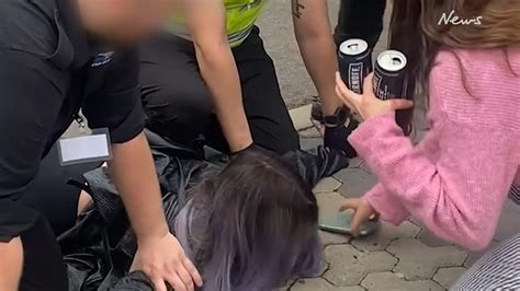 Spin Off Festival Goer Pinned Down By Security Guards Au — Australia’s Leading News Site