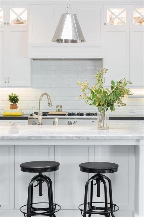 Featuring the look of marble. Super White Quartzite Countertop - Transitional - Kitchen