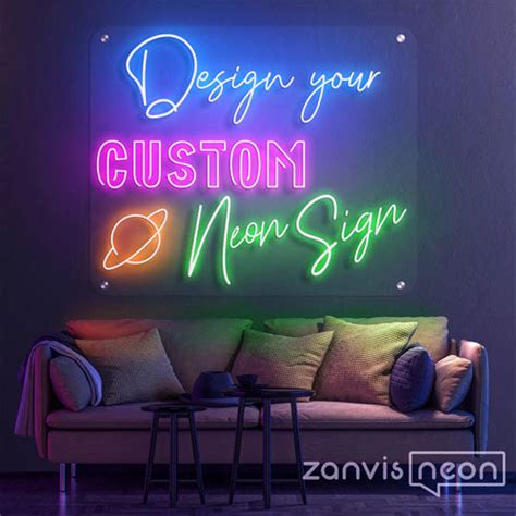 Custom Made Neon Signs Freedom Designs And Bring Trendy Style Home