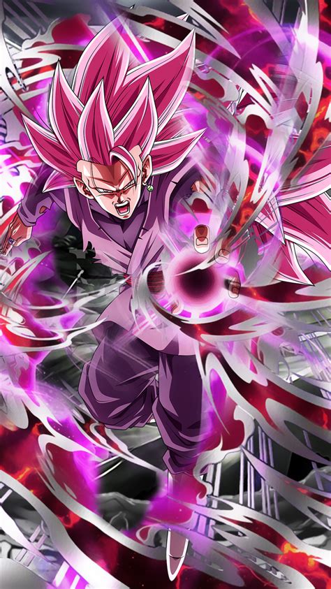 Goku Black Super Saiyan Rose Wallpaper By Davidmaxsteinbach On Deviantart