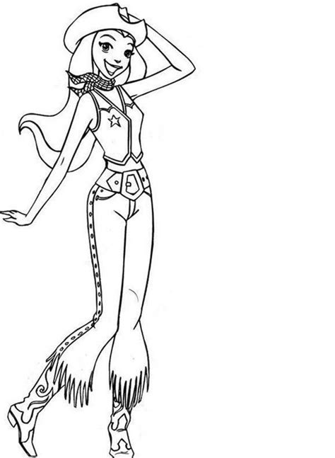 Inesyfederico Clases Printable Cowgirl Coloring Pages