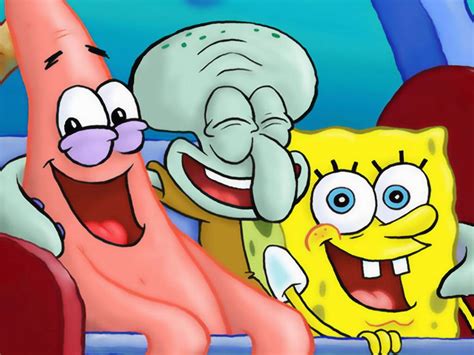 Spongebob, Patrick and Squidward wallpaper - Spongebob Squarepants