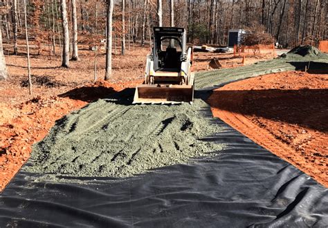 Central Virginia Driveways With Geotextile Fabric Reynolds Contracting