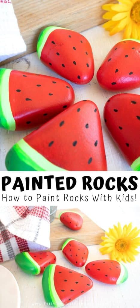 How To Make Painted Watermelon Rocks Artofit