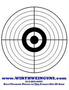 8x11 printable targets targets print your own shooting targets