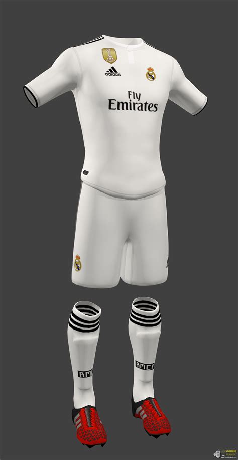 Experience of belonging to real madrid! Real Madrid Home Kit 2018-19 - FIFA 16 at ModdingWay
